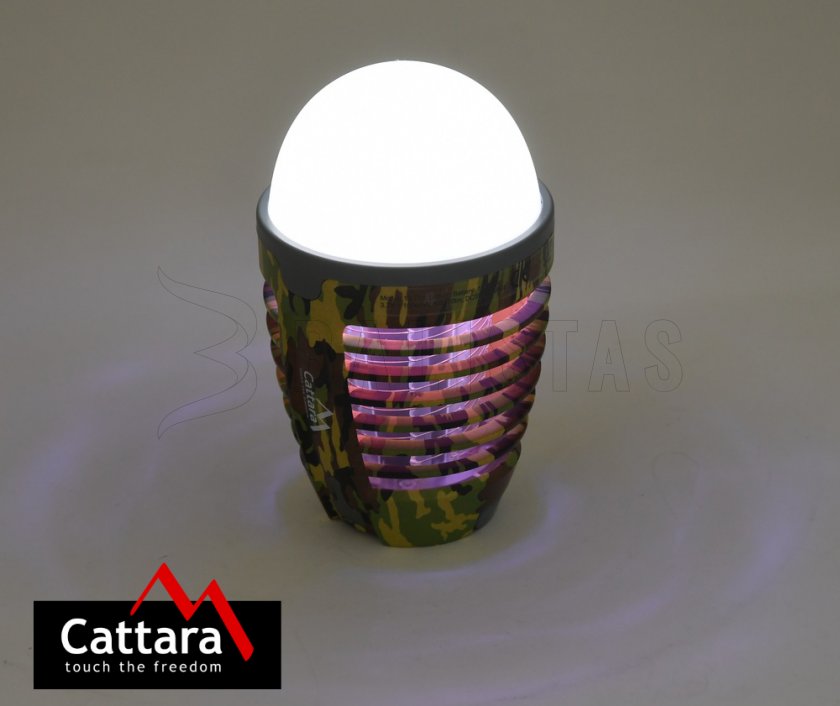 Flashlight PEAR ARMY rechargeable + insect trap