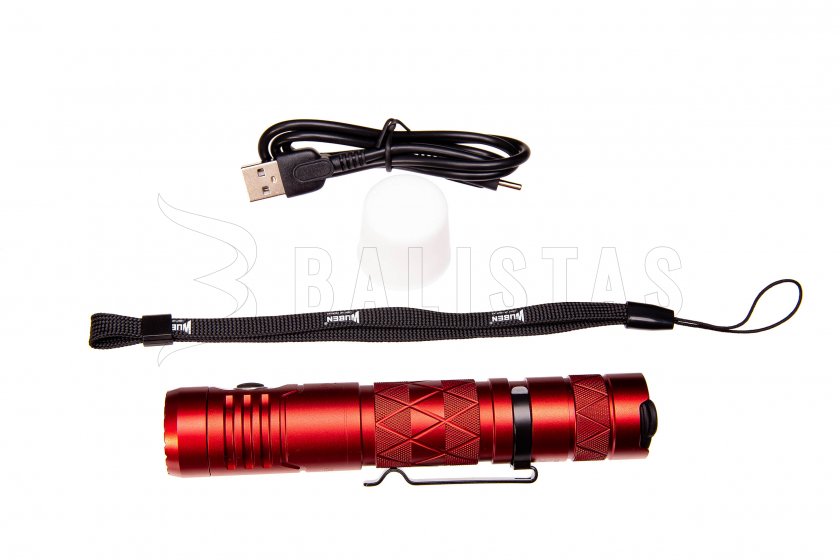 Flashlight Wuben E12R red 6