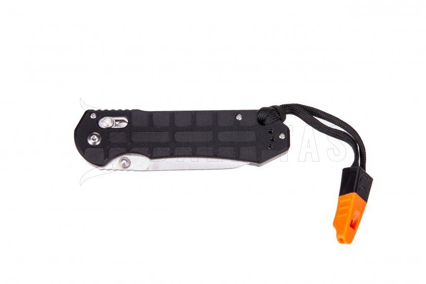 Ganzo G7452P Black with Whistle