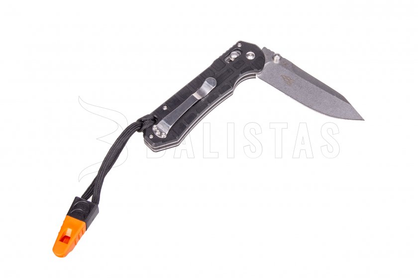 Ganzo G7452P Black with Whistle