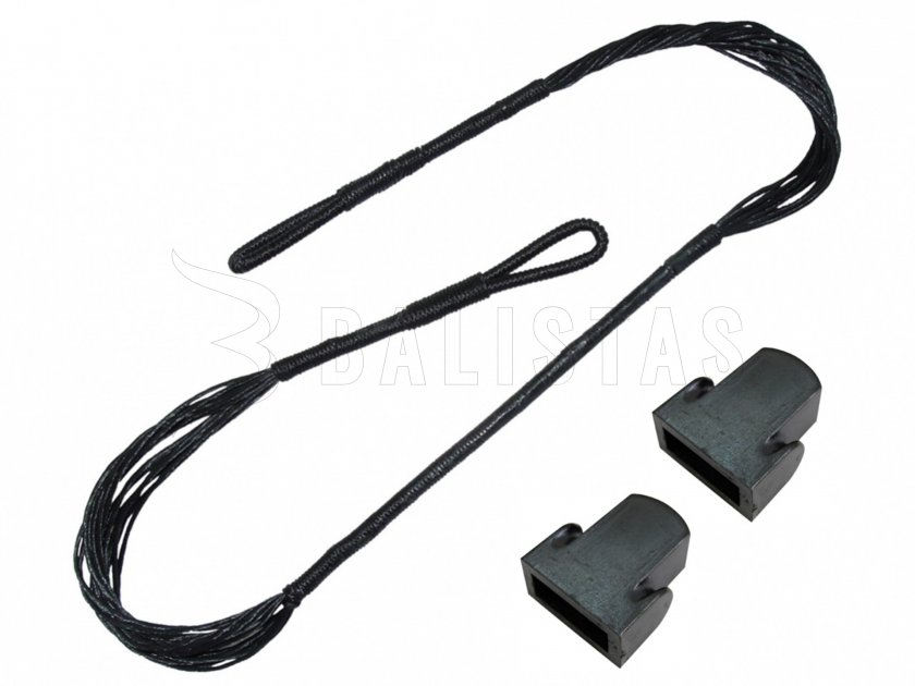 String for 80lb pistol crossbows with end caps