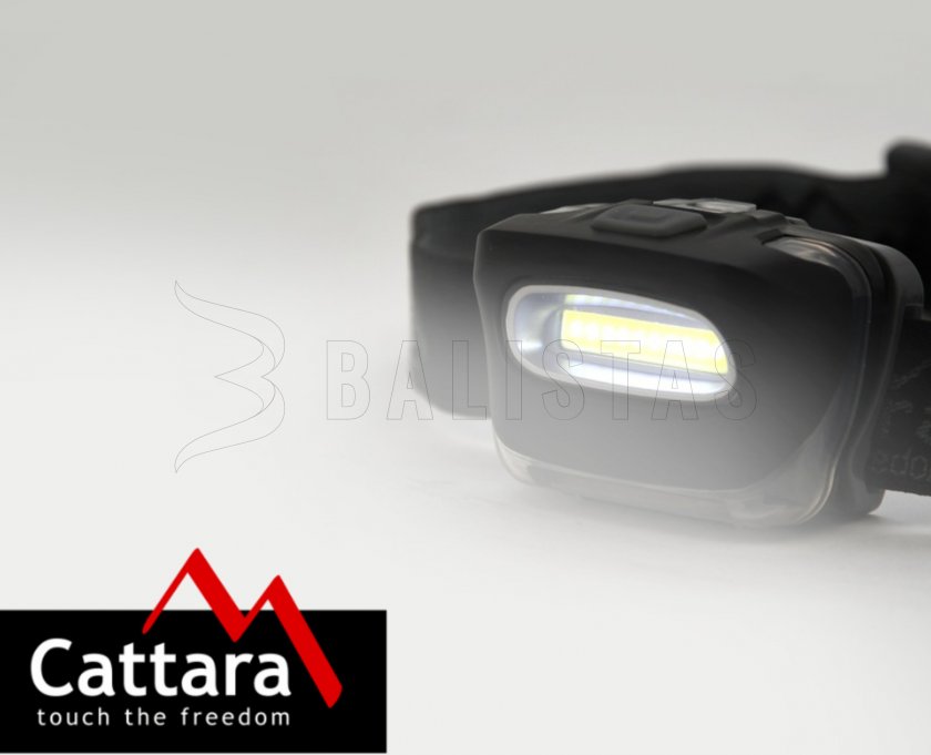 Headlamp Cattara HORNET 130lm COB 3xAAA