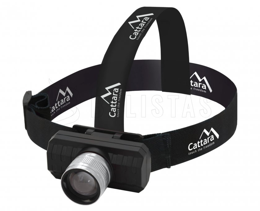 Headlamp Cattara SCORPION 90lm XPE ZOOM rechargeable