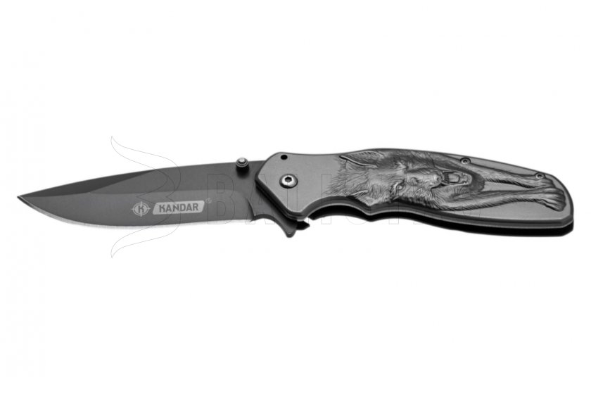 Knife Kandar N285 silver wolf