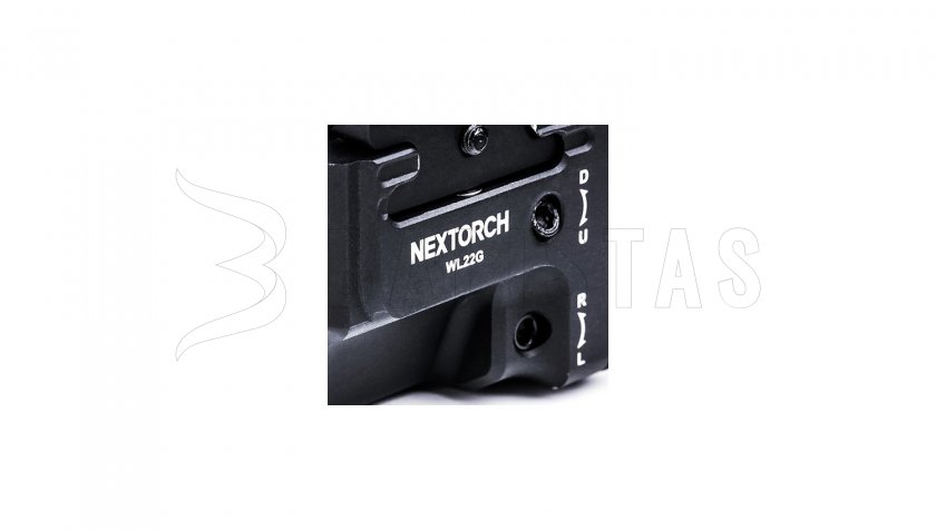 Nextorch WL22G pistol flashlight with laser