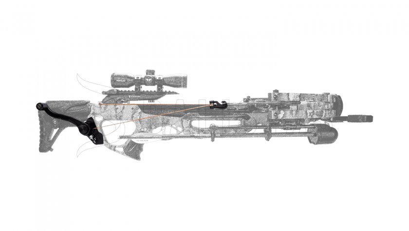 Tensioning system for Barnett Explorer crossbow
