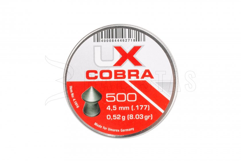 Umarex Cobra 4,5mm 500pcs