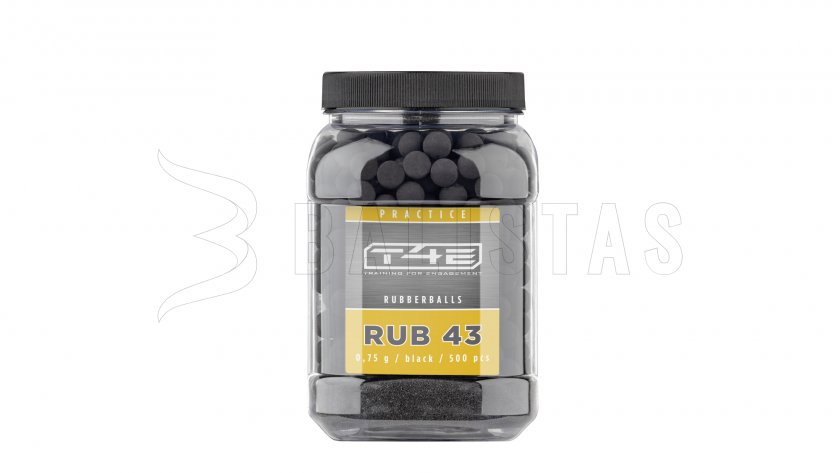 RAM Rubberballs T4E cal.43 RUB 500pcs