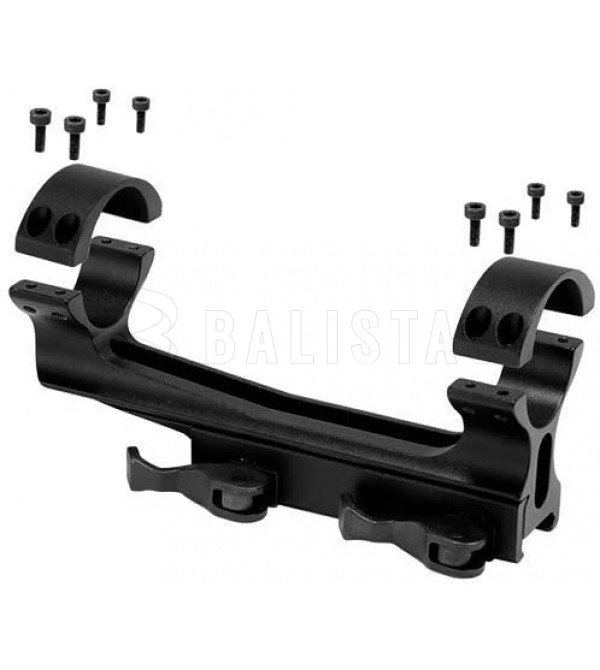 ATN 1-Piece Quick-Detach Mount 22mm/30mm see-thru