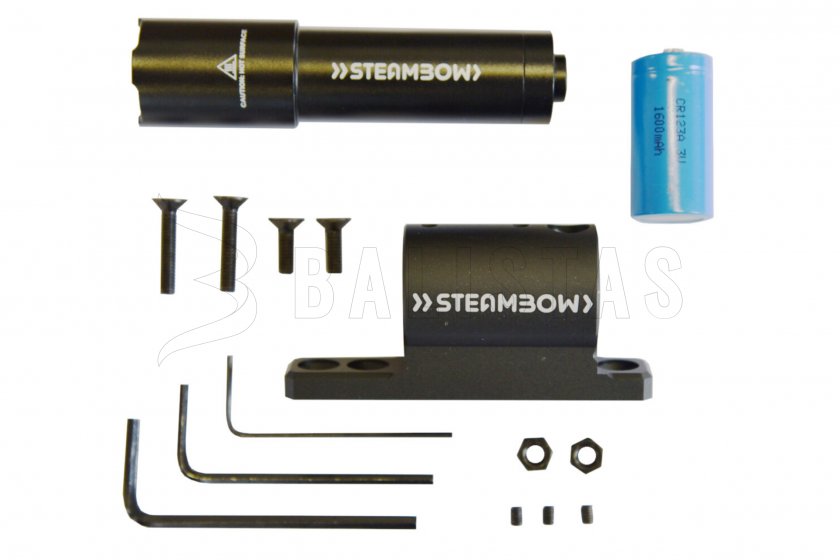Tactical flashlight for Steambow AR-6 Stinger II