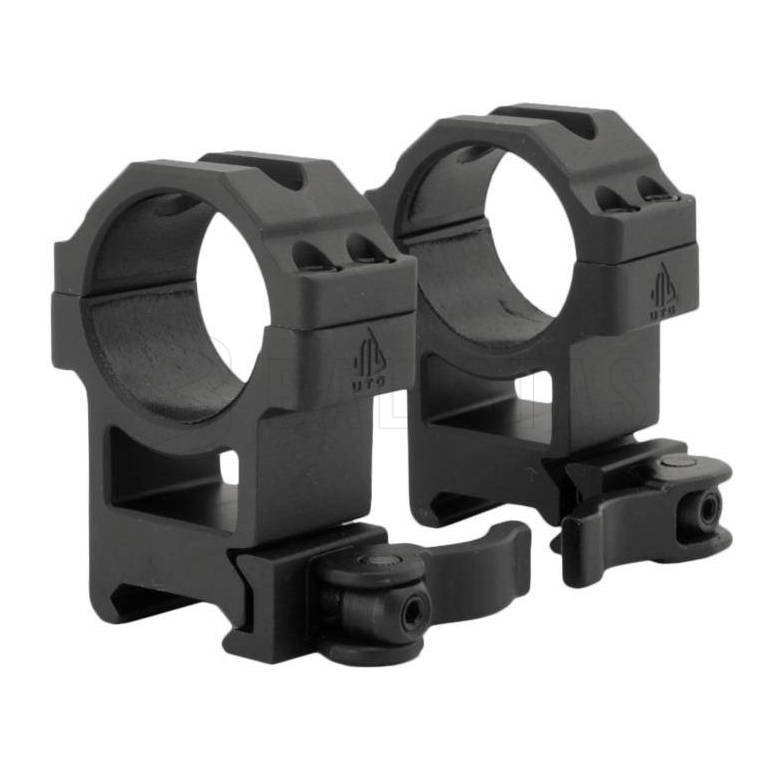 Mount UTG Max Strength QD Lock 30mm/22mm High