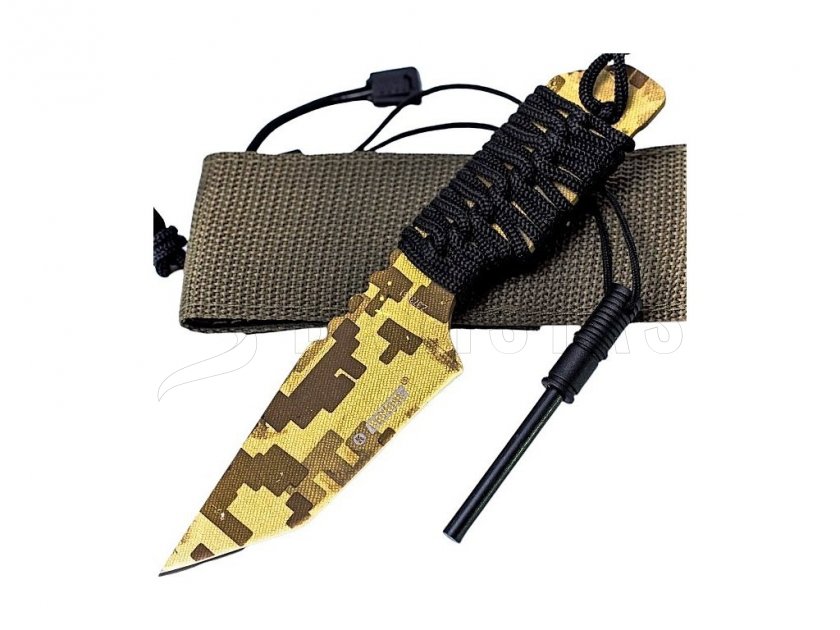 Kandar Digital Desert N126 Survival Knife with Fire Starter
