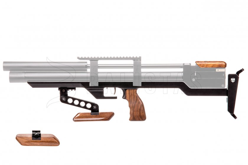 Taipan Veteran Tactical Stock With Cheekpiece, Short Foregrip And Adjust. Foregrip