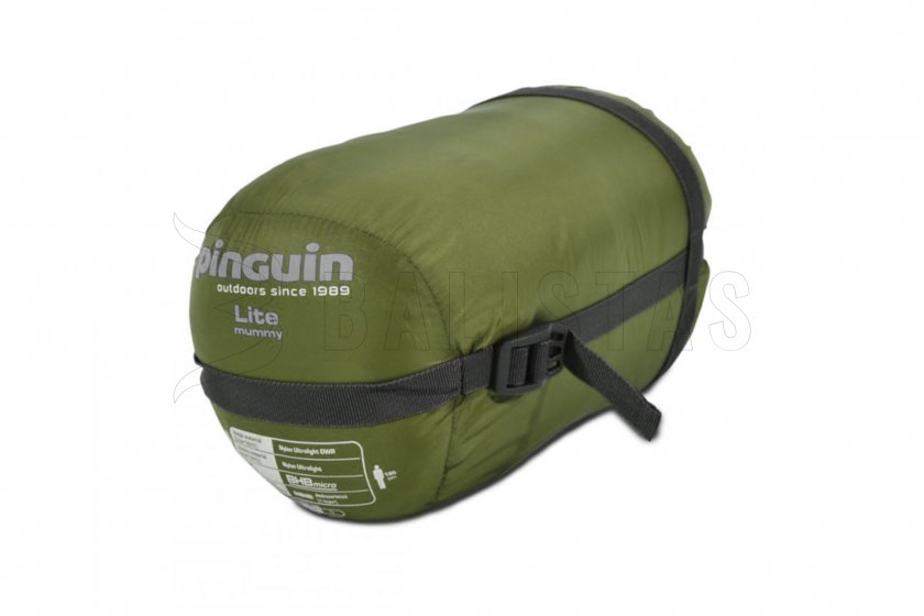 Sleeping Bag Pinguin Lite Mummy CCS 195cm Green Left 2