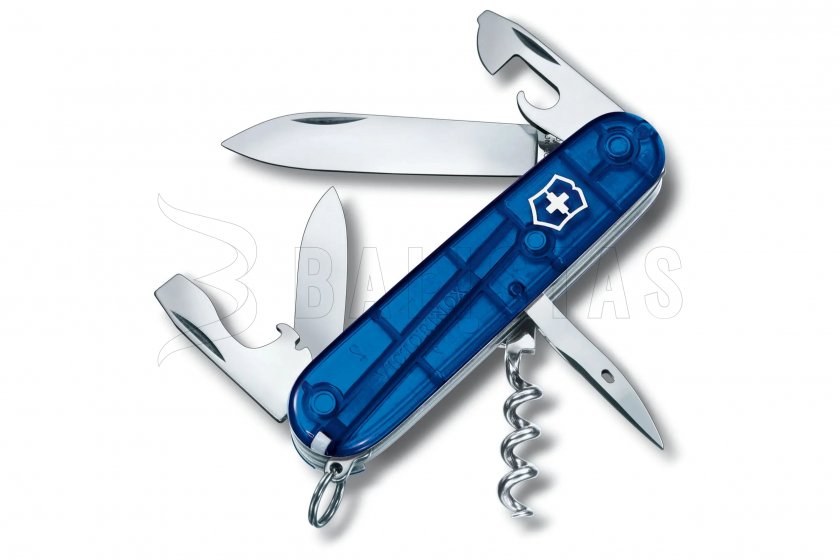 Multipurpose Swiss Army Knife Victorinox Spartan Blue Transparent