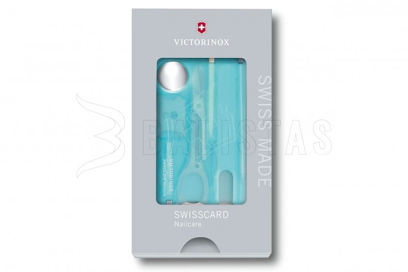 Victorinox Swiss Card Nailcare Blue