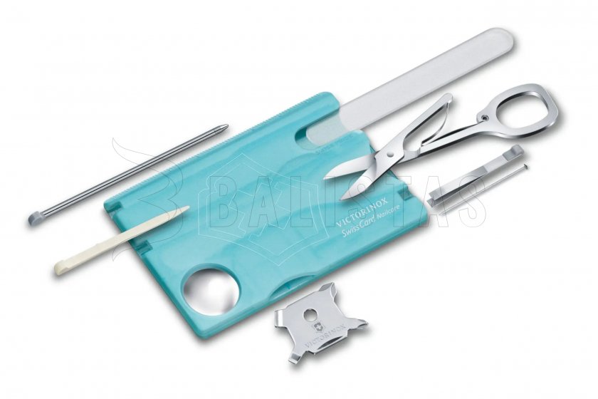 Victorinox Swiss Card Nailcare Blue