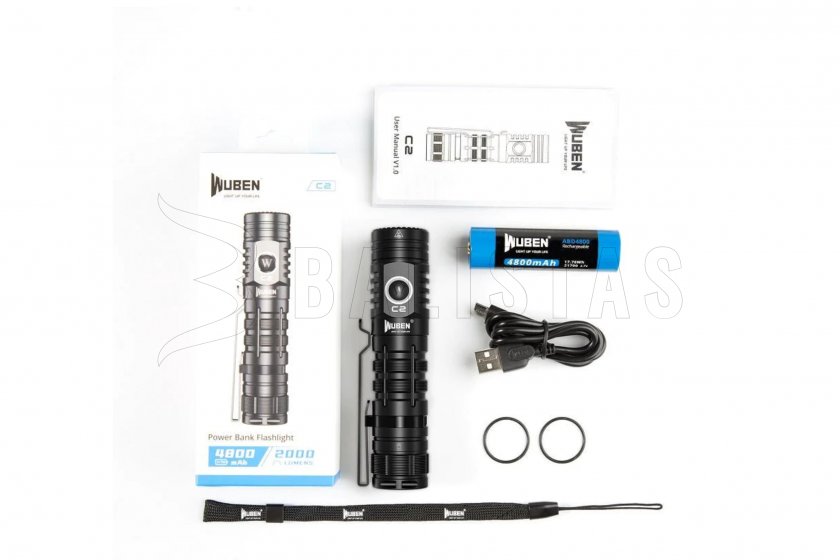 Flashlight Wuben C2