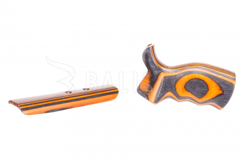 Grip + Cheekpiece Airmaks Krait Orange Laminate