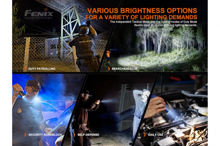 LED Flashlight Fenix TK35 UE V2.0
