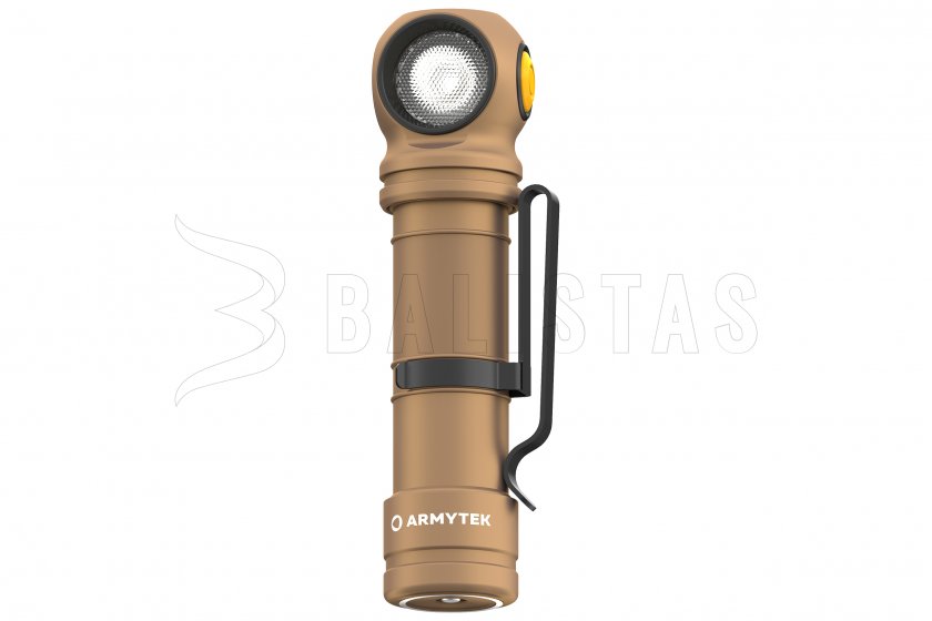 Headlamp Armytek Wizard C2 Pro MAX Sand Cold light