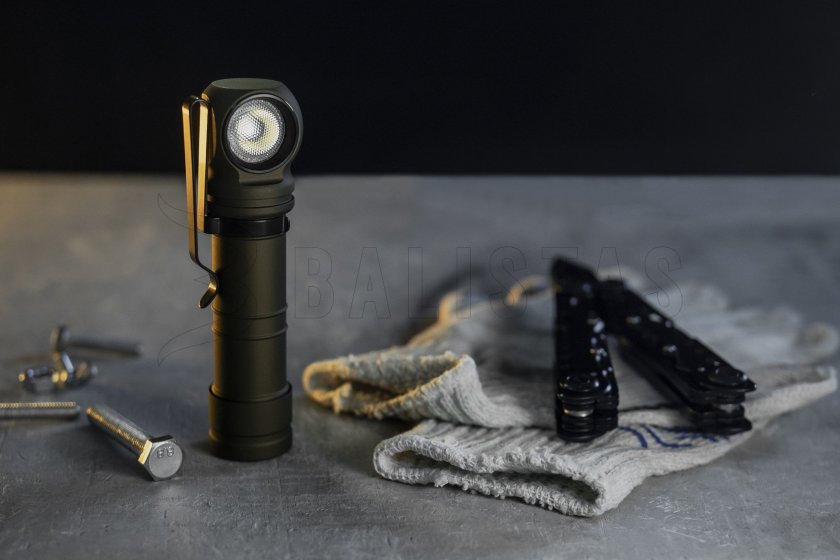 Headlamp Armytek Wizard C2 Pro MAX Olive Cold light