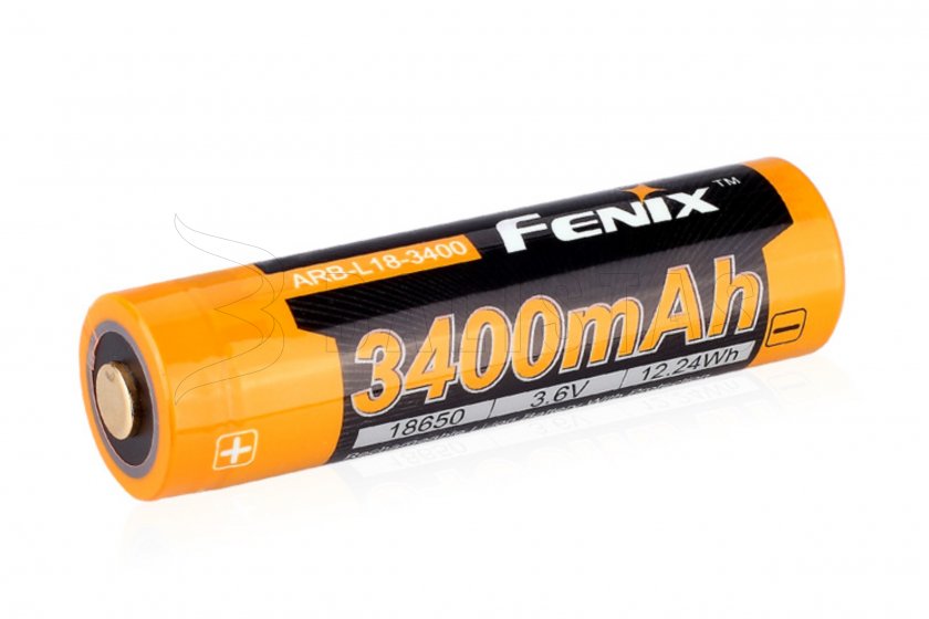 Rechargeable Battery Fenix 18650 3400 mAh (Li-ion)