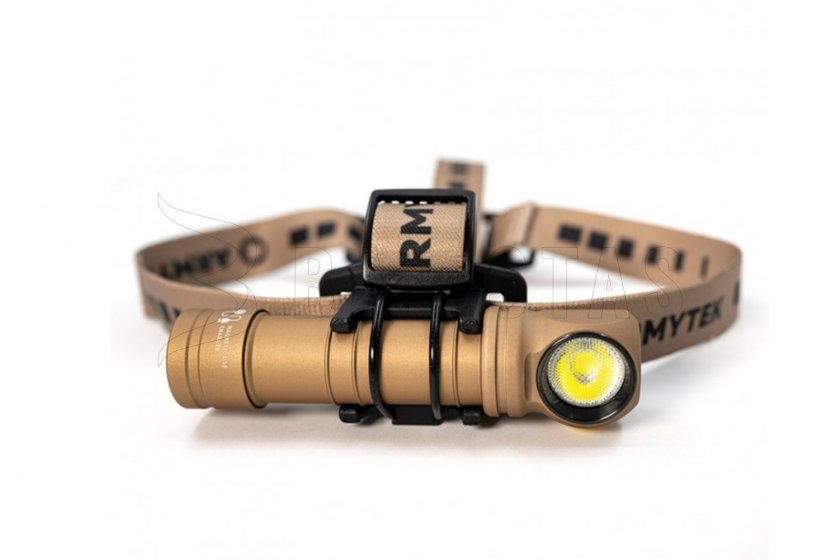 Headlamp Armytek Wizard C2 Pro Cold Light Sand