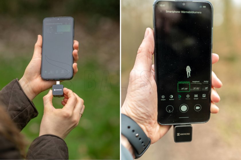 Smartphone thermal camera Hikmicro EXPLORER E20 Plus