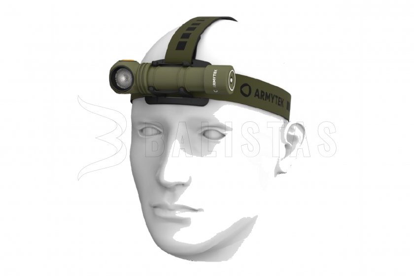Headlamp Armytek Wizard C2 Pro Cold Light Olive