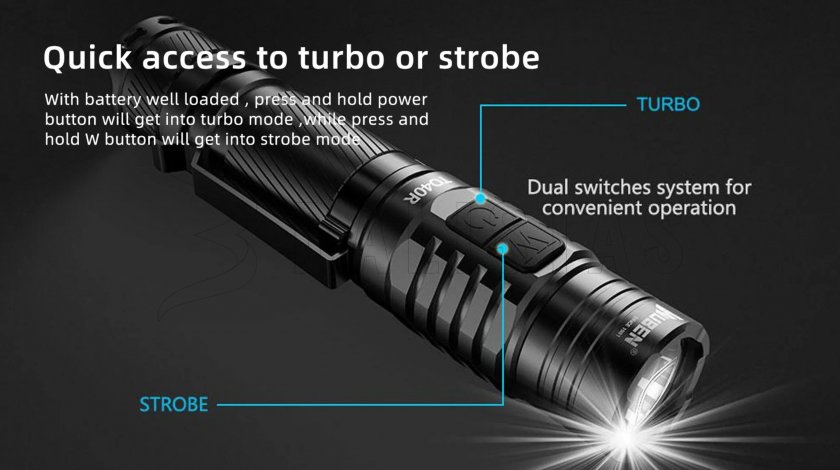 Flashlight Wuben TO40R