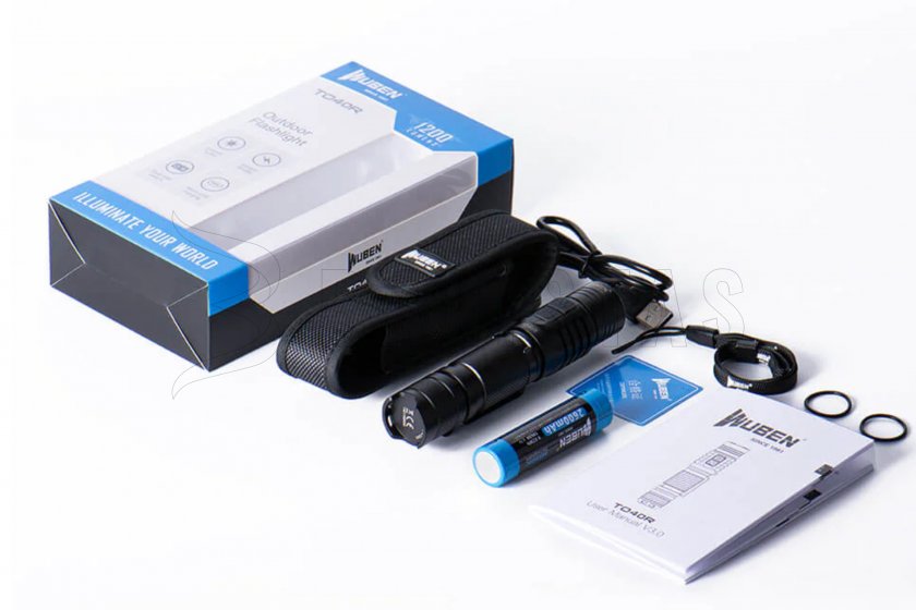 Flashlight Wuben TO40R