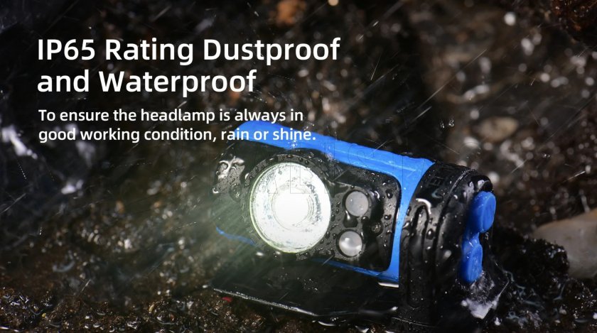 Headlamp Wuben H3 orange