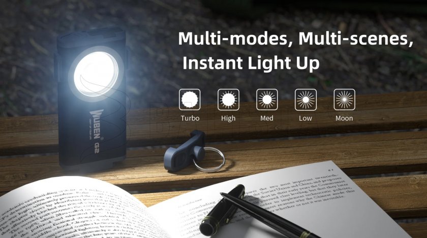 Flashlight Wuben G2 blue