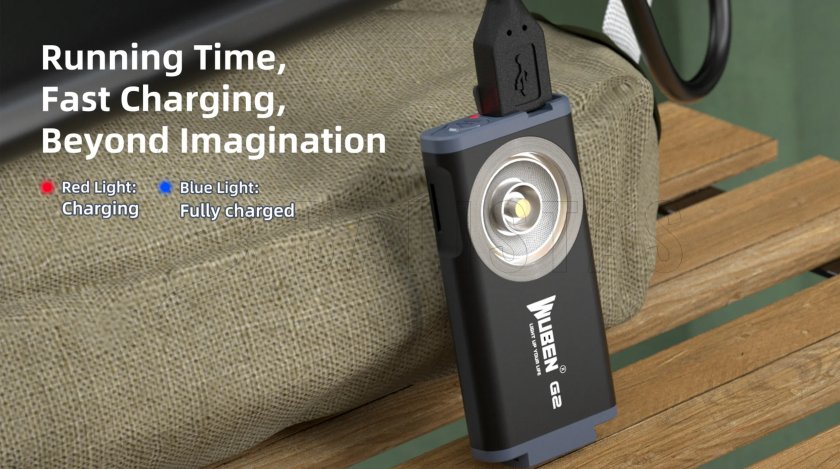 Flashlight Wuben G2 blue