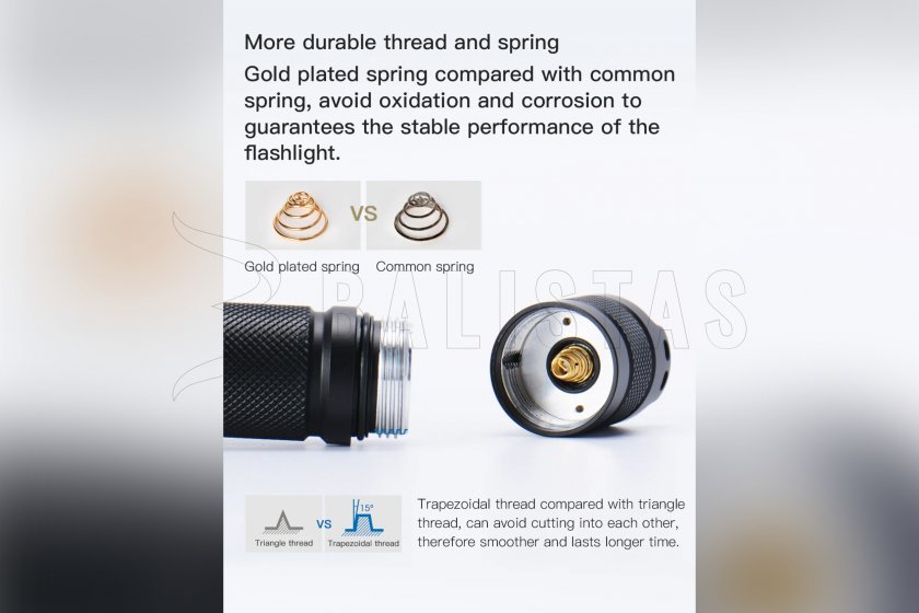 Flashlight Wuben LT35 PRO