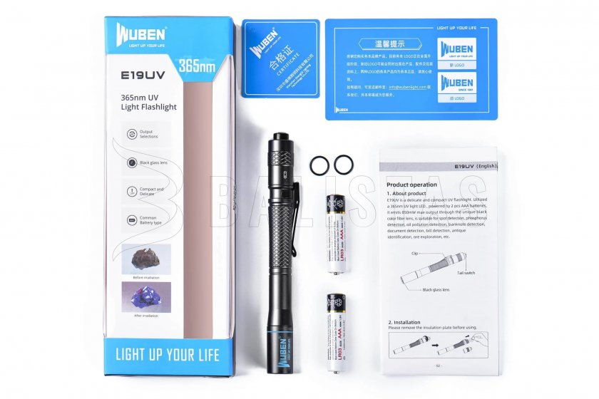 Flashlight Wuben E19