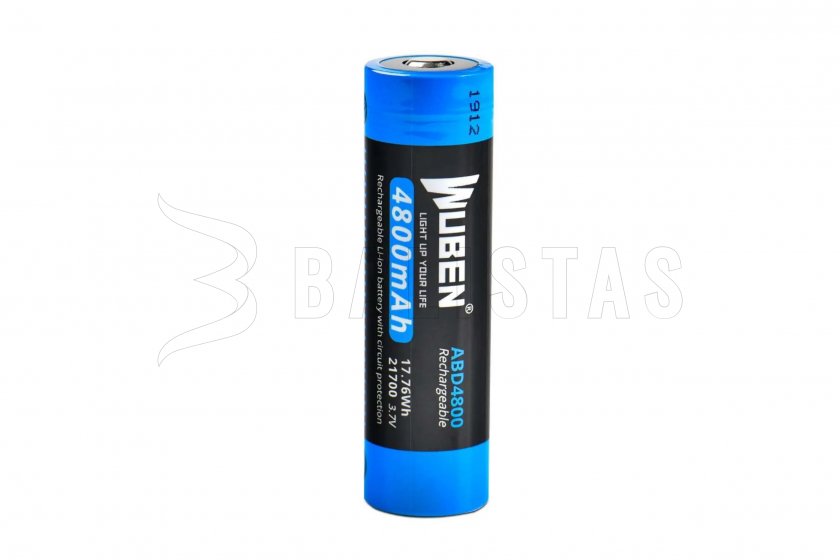Battery Wuben 21700 B Li-Ion 4800mAh