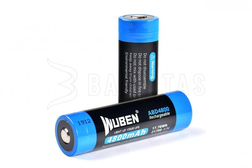 Battery Wuben 21700 B Li-Ion 4800mAh