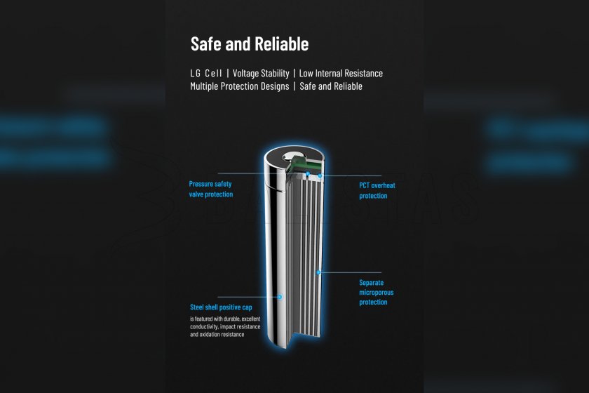 Battery Wuben 21700 B Li-Ion 4800mAh