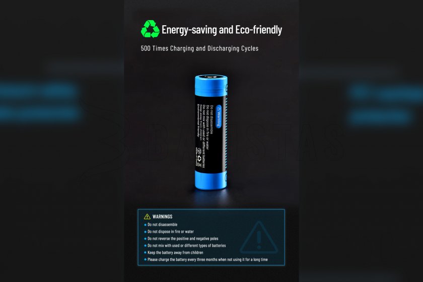 Battery Wuben 21700 B Li-Ion 4800mAh