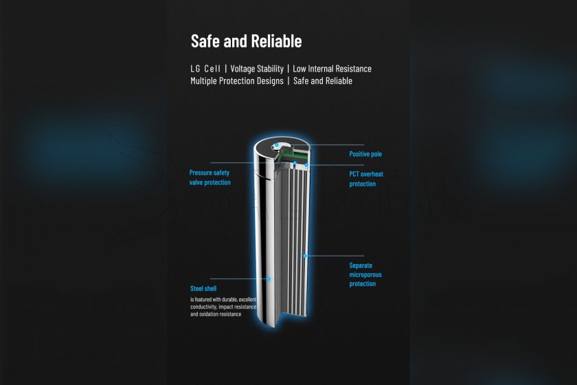 Battery Wuben 3400B x Li-Ion 3400mAh