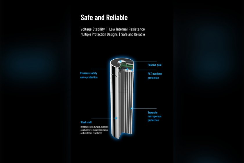 Battery Wuben 2600B/18650 Li-Ion 2600mAh