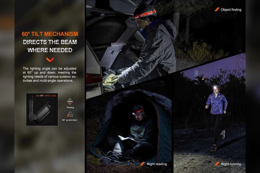 Headlamp Fenix HL16 black