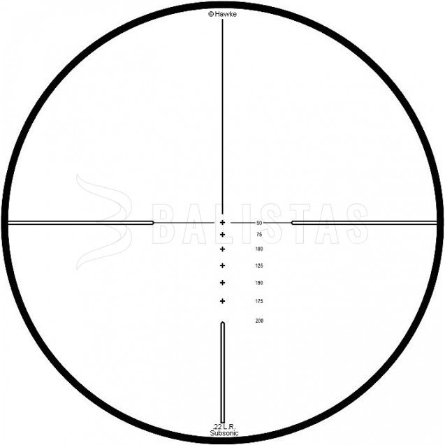 Hawke Vantage IR 4-12x50 .22 LR Subsonic