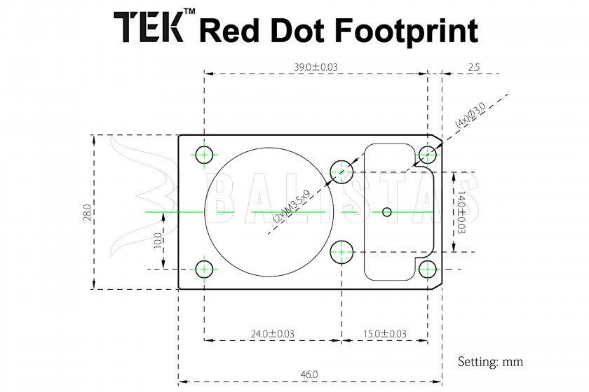 Vector Optics Frenzy 1x17x24 Red Dot Sight (TEK)
