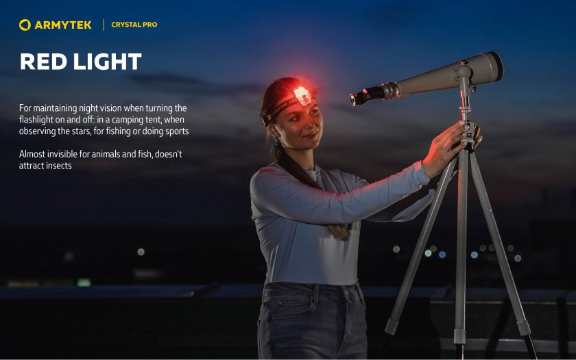 Armytek Crystal Pro Multifunction Flashlight - Blue
