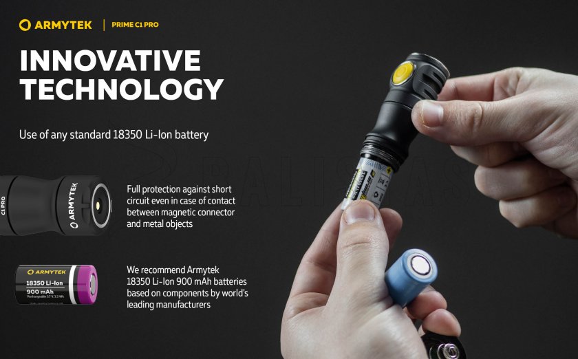 Armytek Prime C1 Pro White Light Flashlight