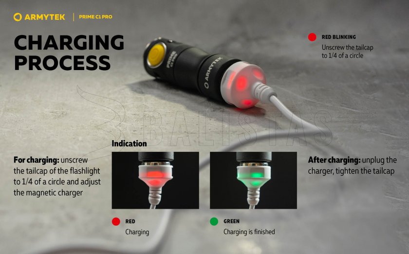 Armytek Prime C1 Pro White Light Flashlight