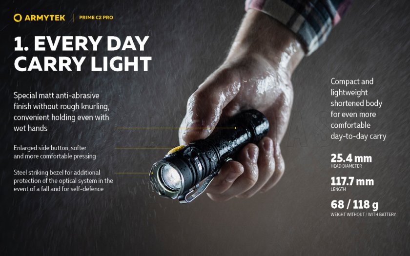 Armytek Prime C2 Pro v4 Warm Light